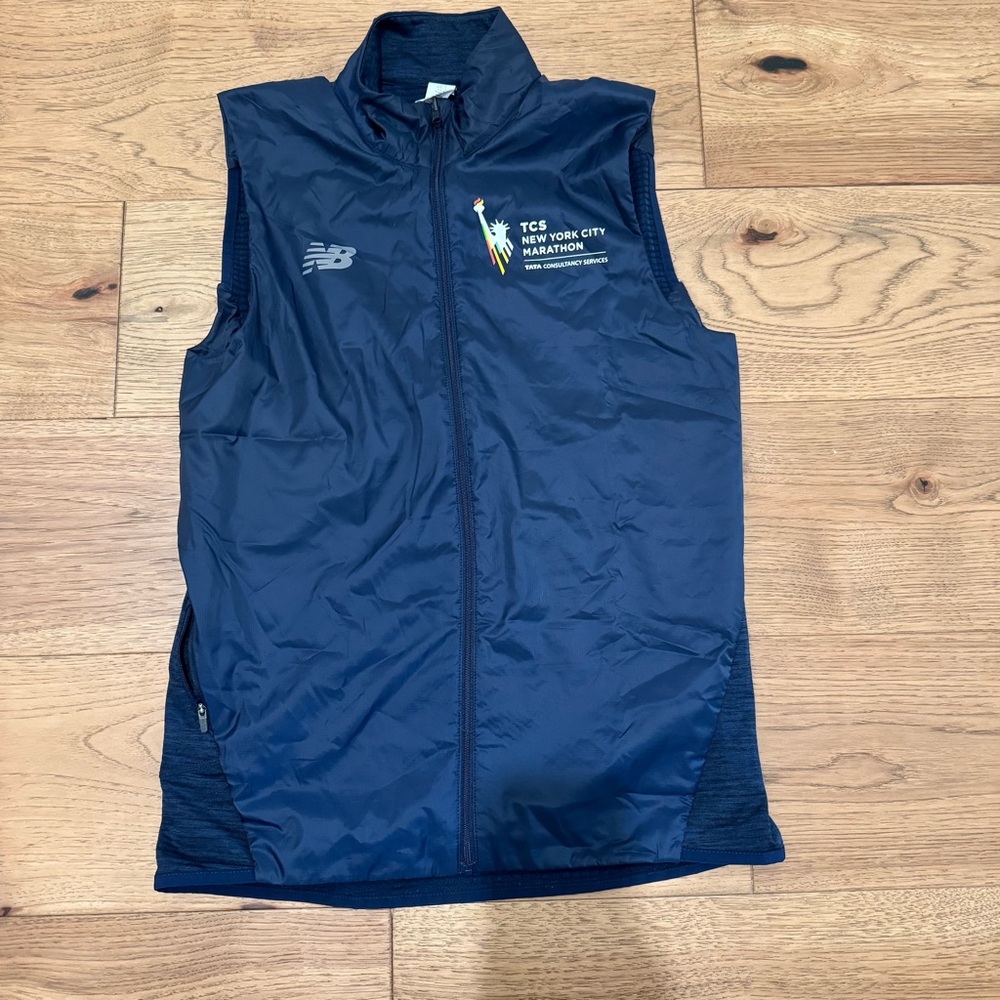 New Balance | TCS NYC Marathon Men's Blue running vest
